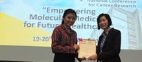 School of Biosciences student, wins the Best Oral Presenter at the 8th Regional Conference on Molecular Medicine