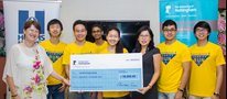 University of Nottingham presented RM18,000 to Hospis Malaysia